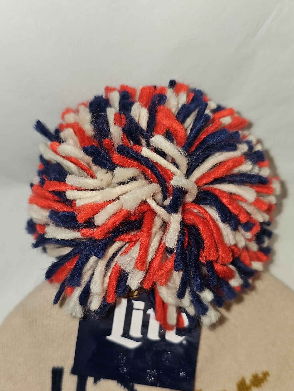 It's Miller Time Miller Lite Women’s Winter Beanie with Pom, One Size New - Picture 5 of 13